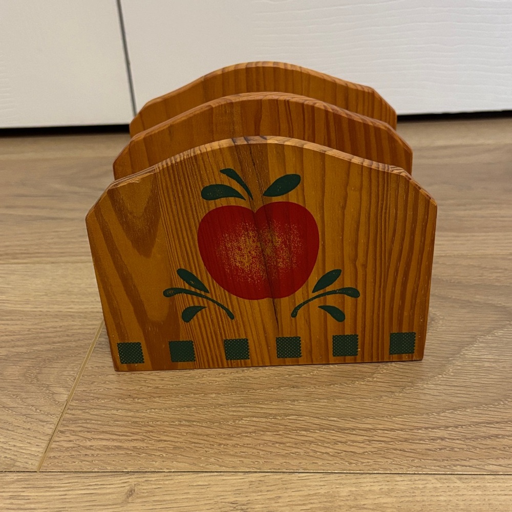 Vintage Apple Napkin Holder